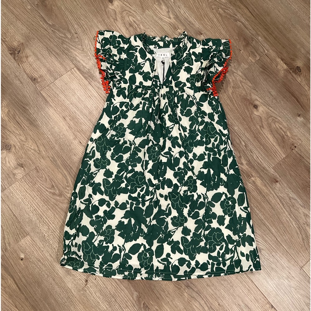 Green Floral Sundress